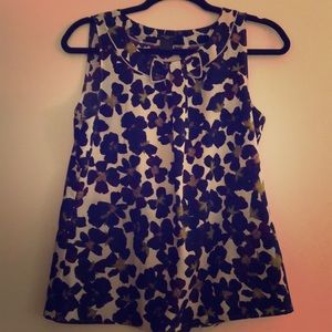 Ann Taylor petite floral blouse
